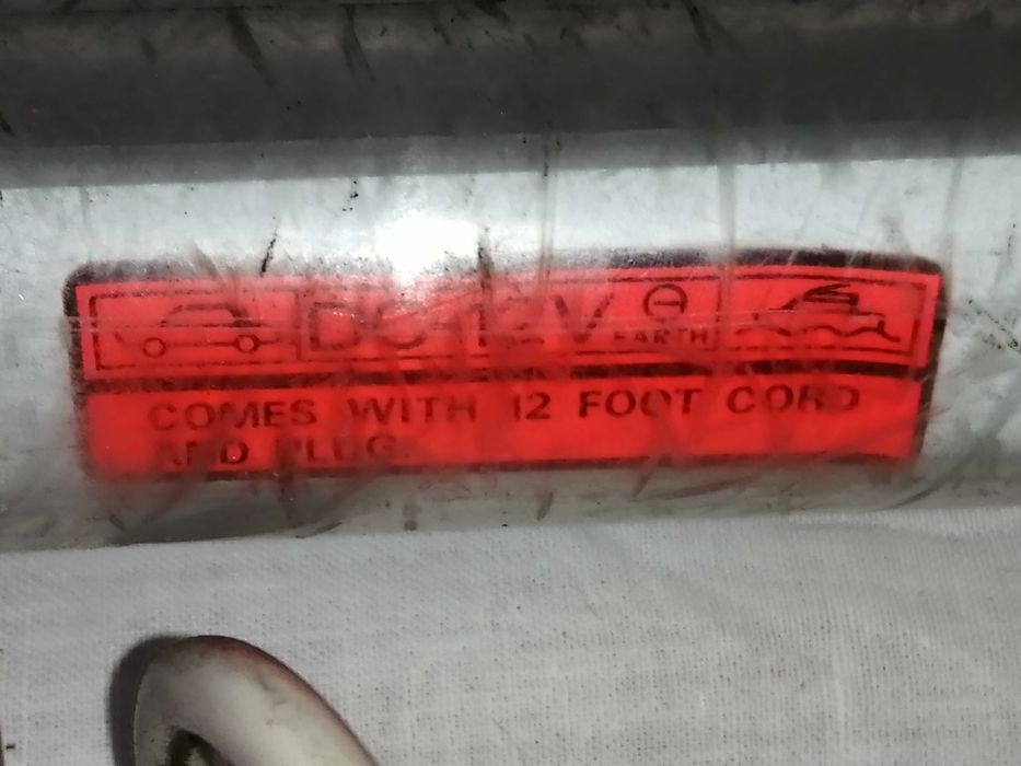 Lampa 12 V do zapalniczki kampera