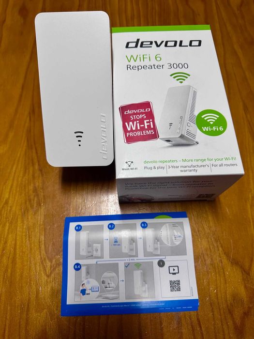 Devolo WiFi 6 Repeater 3000, como novo