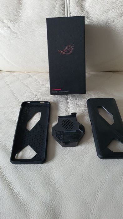 Asus rog phone 5 cooler, pudło , etui