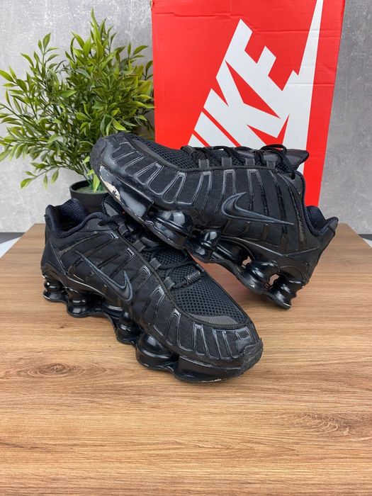 Buty Nike Shox TL r. 42 - czarne sneakersy sportowe
