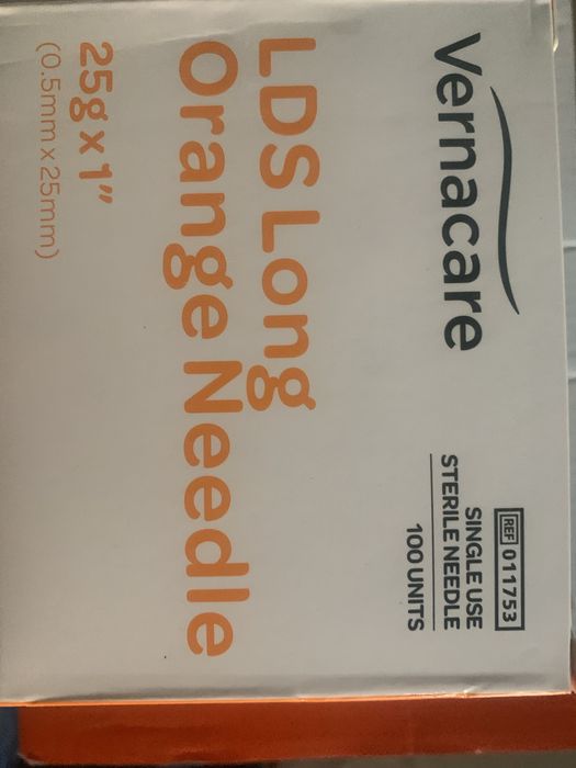 Голка 25 G/0,5 25 мм 1000 штук