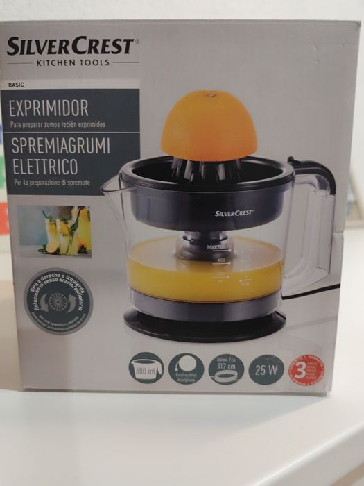 Espremedor citrinos silvercrest
