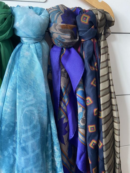 Set de 7 lenços multicolor