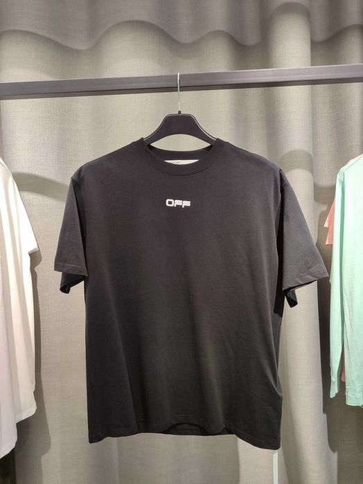 Футболка OFF-WHITE CARAVAGGIO Square Tee Shirt Black