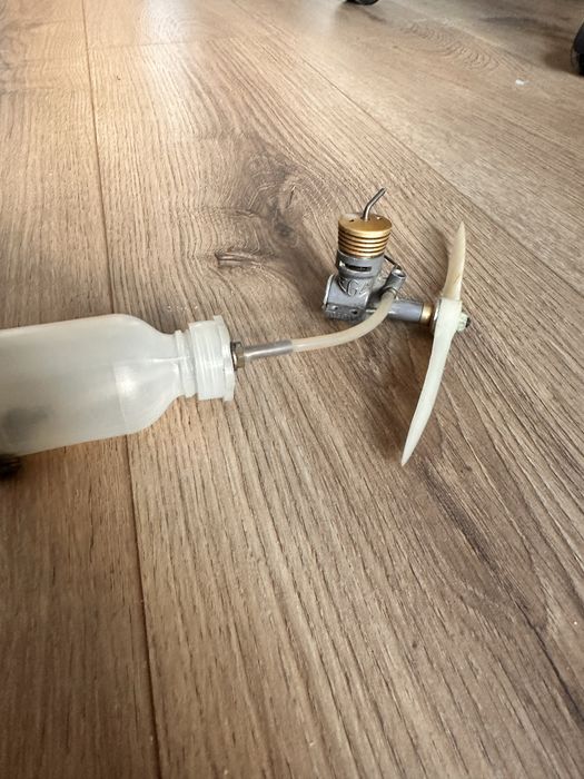 Silnik modelarski EGA PRL zabytkowy