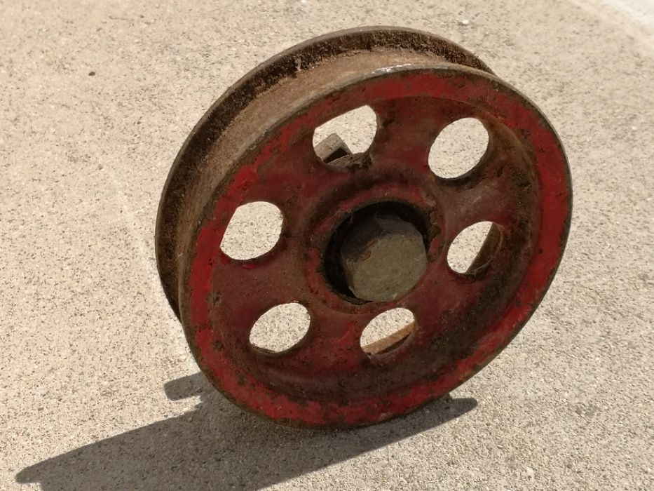 Roda / roldana de poço / elevação