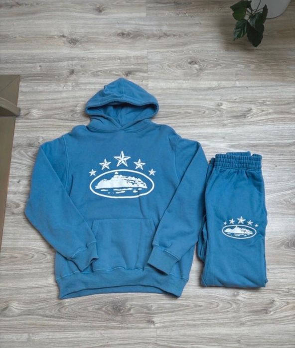 Niebieski Dres Corteiz