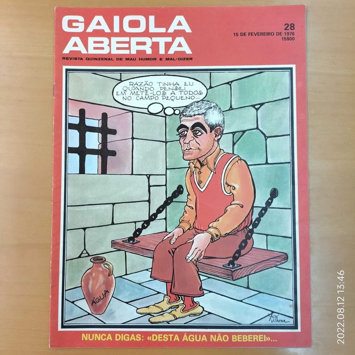 Revistas "Gaiola Aberta"  e Revistas "Fala Barato" de José Vilhena