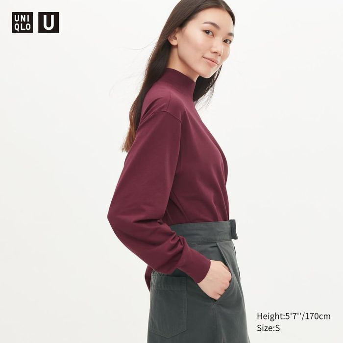 Хлопковый термогольф U Uniqlo HEATTECH