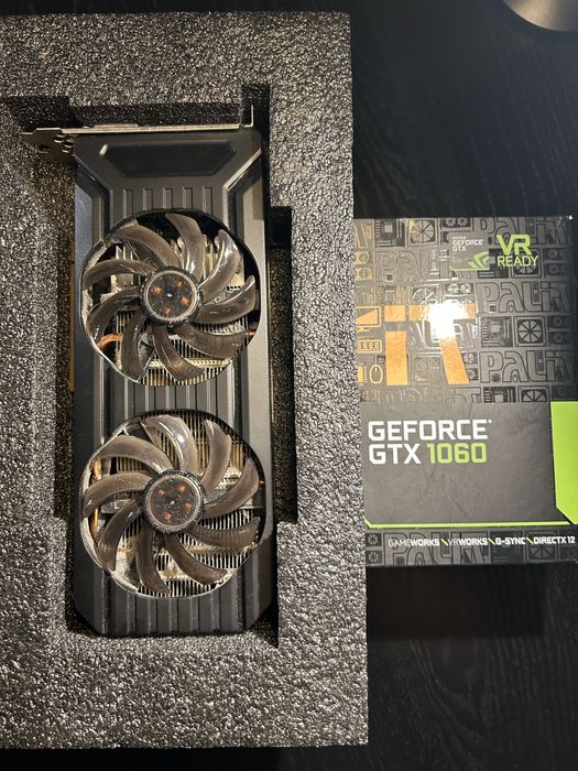 Karta graficzna GTX 1060 6GB Palit GeForce