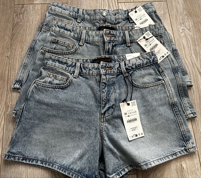 Шорти zara розмір 36 і 38