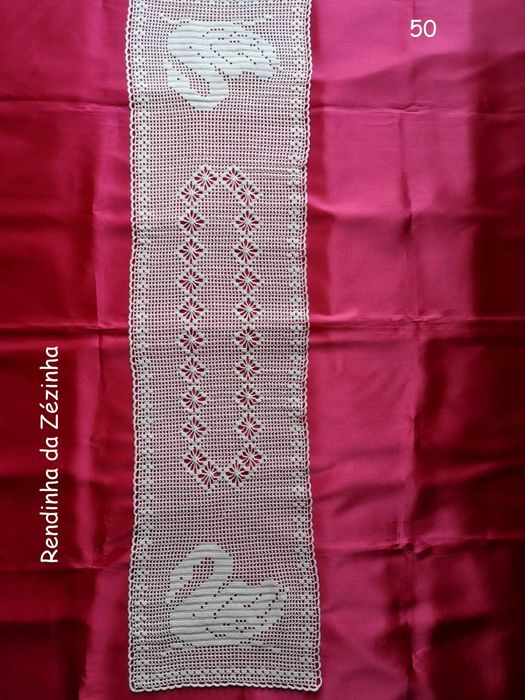 Centro de mesa em crochê artesanal NOVO