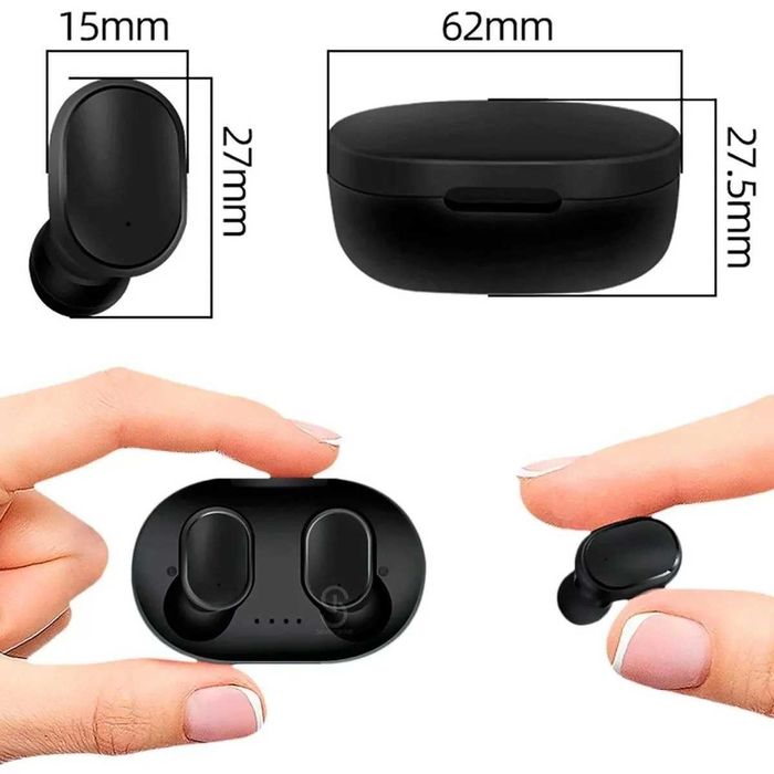 Auriculares Bluetooth A6S TWS-6