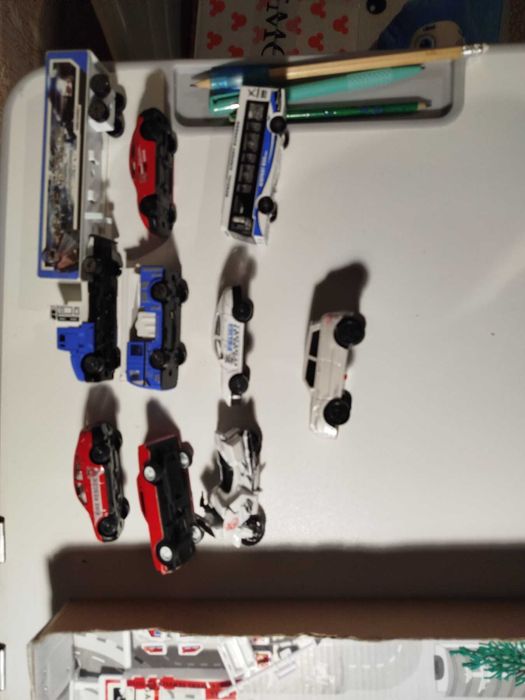 Трек з машинками Поліція, метал, 53 деталі