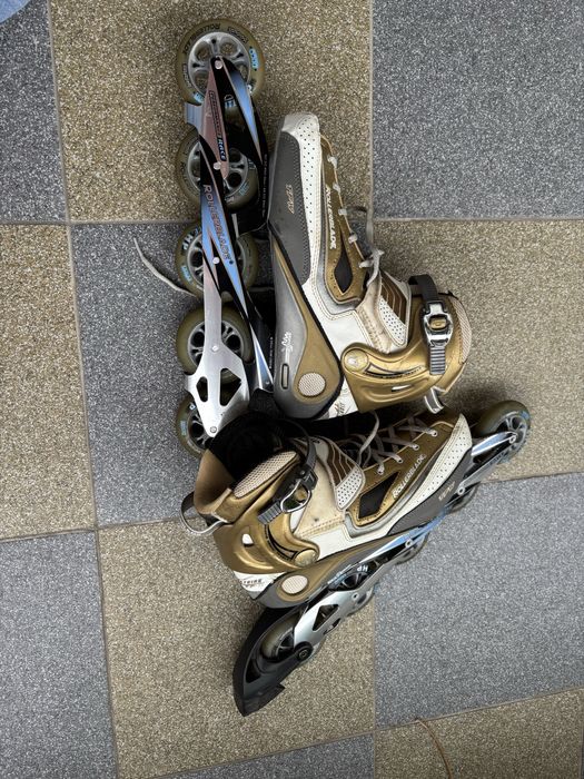 Rolki rollerblade 5x80 stan dobry 255 mm (40)