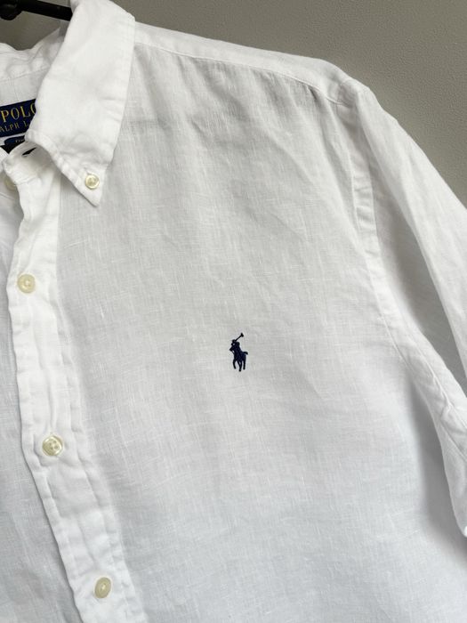 Льяна сорочка Polo Ralph Lauren hugo