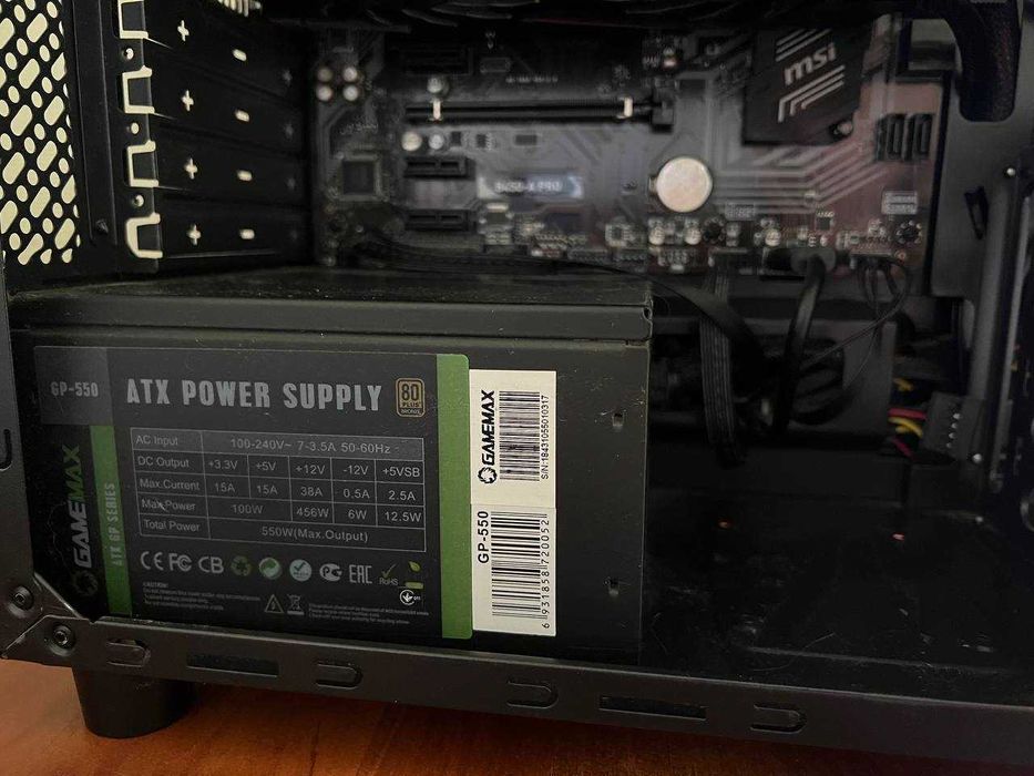компьютер 1060 3 gb amd ryzen 3 2200g SSD 8 GB RAM