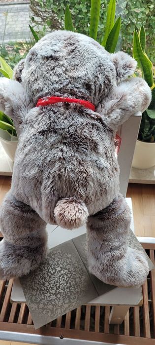 Pluszowy świąteczny miś