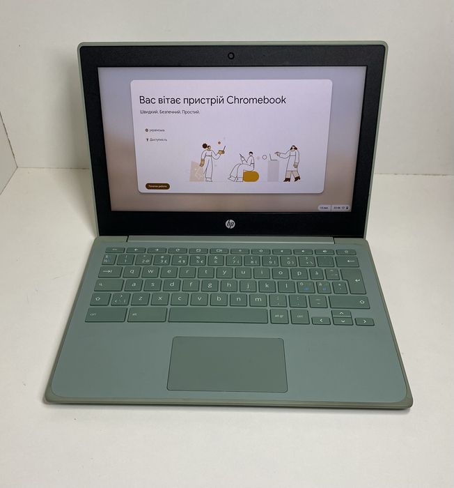 Chromebook HP 11 G8 EE 11.6" 3/32  акумулятор тримає 6-8годин ютуба