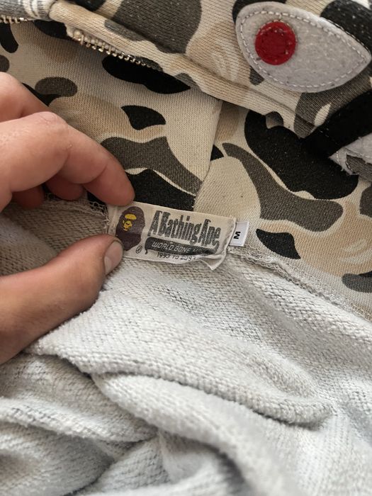 зип худи bape.