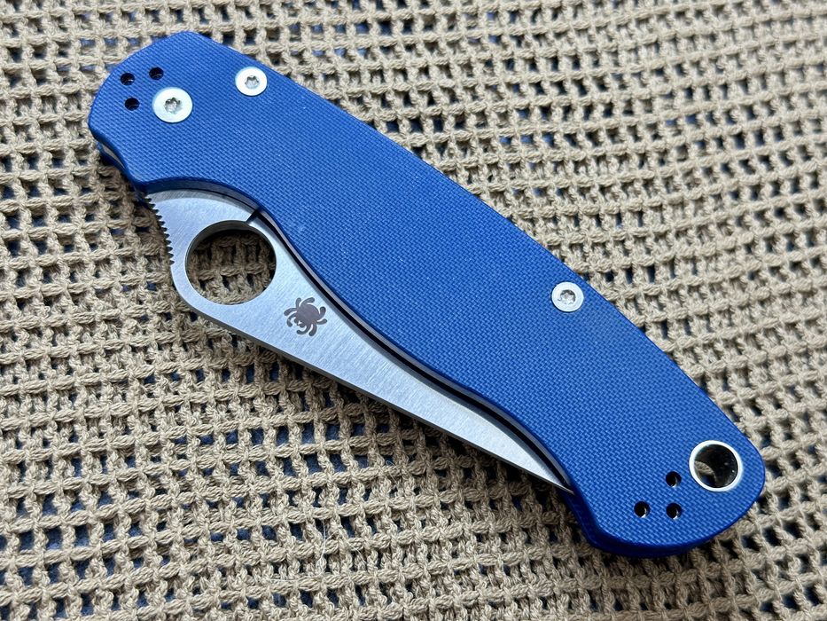 Ніж Spyderco Para Military 2 Cobalt Blue SPY27