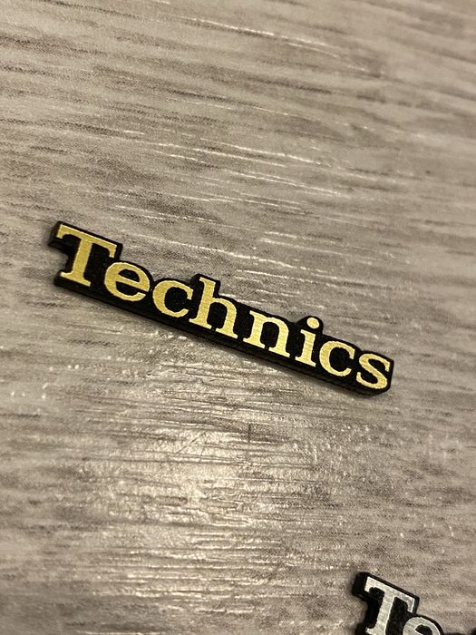 Plakietka emblemat logo technics