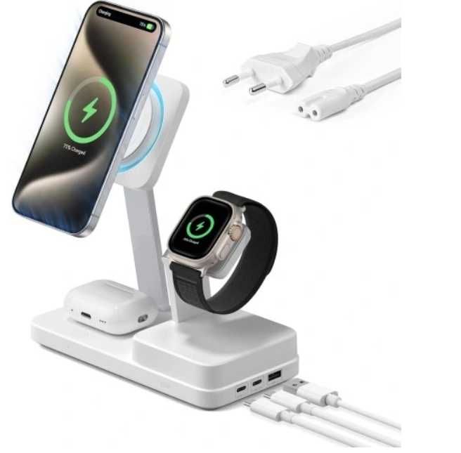 ESR 100W 6 w 1 GaN stacja ładująca z technologią CryoBoost