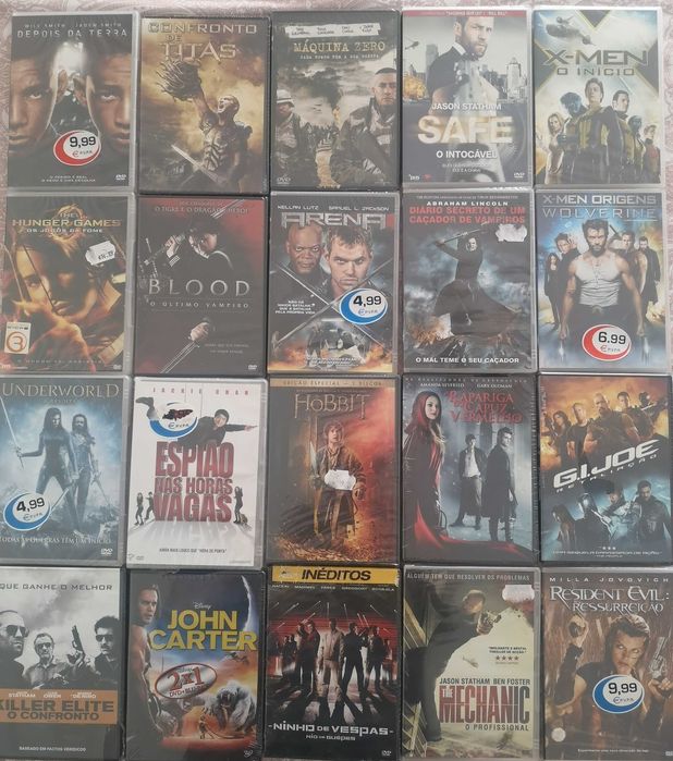 DVD - Coleção DVD's Originais [SELADOS]