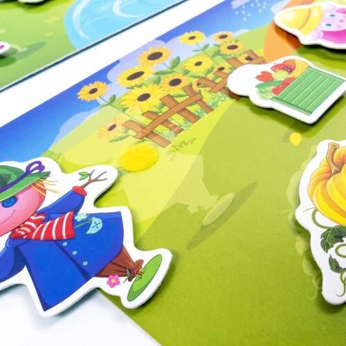 Gra edukacyjna z rzepami jaka pora roku
