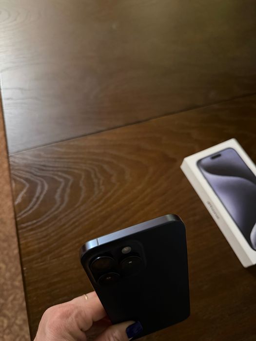 iPhone 15 Pro Max 256 Black Titanium (айфон 15 про макс) фізична сім