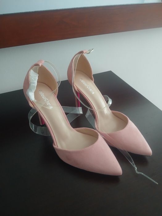 Pink Shoes Size 38