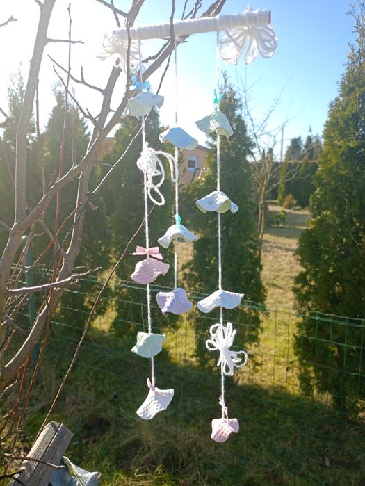 Dzwonki z gliny rękodzieło