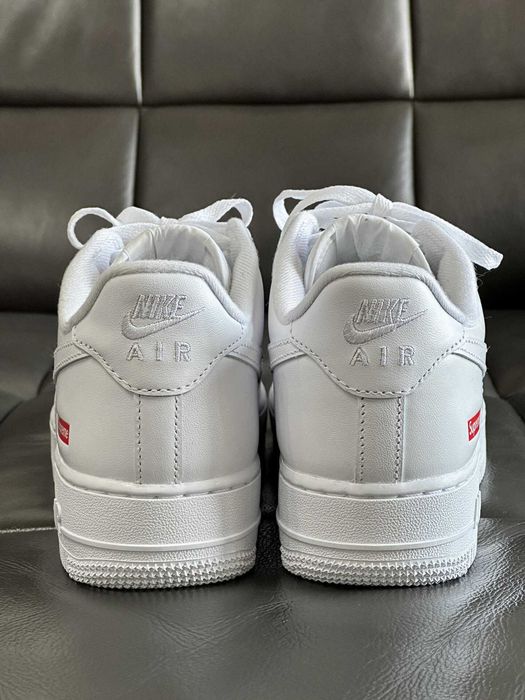 Buty Nike Air Force 1 Low Supreme Białe R.42