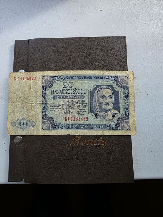 Banknot 20 zł z roku 1948