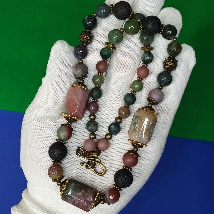 Намисто, Сережки і Браслет з Натурального каміння,  можна окремо