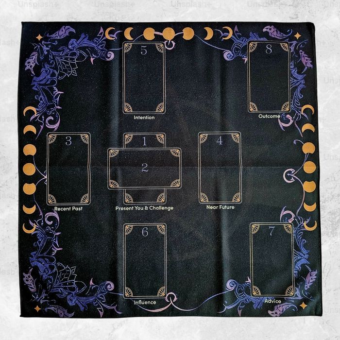 Tarot Cloth for 8-Card Readings