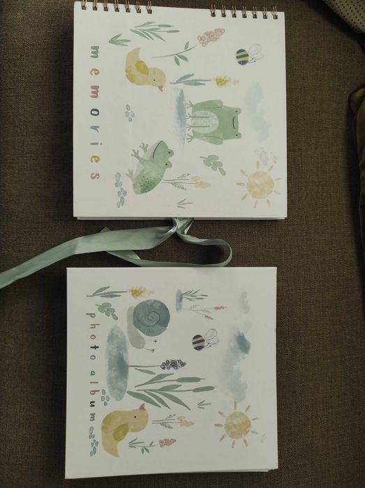 Álbum de fotografias + Livro de Memórias Bebé