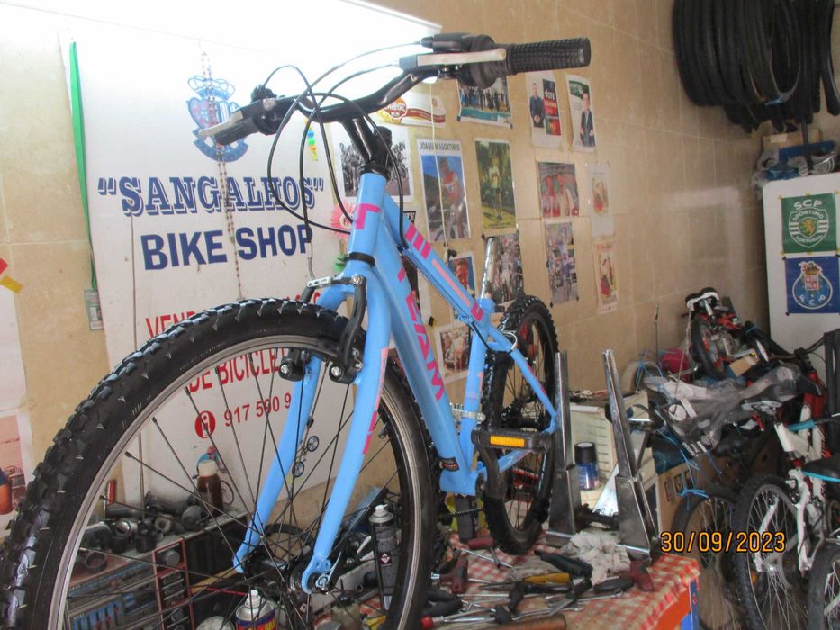 Bicicleta TEAM roda 24 c/ 18 speeds