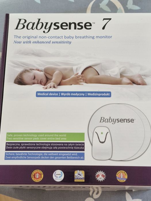 Monitor oddechu. Sensor babysense7