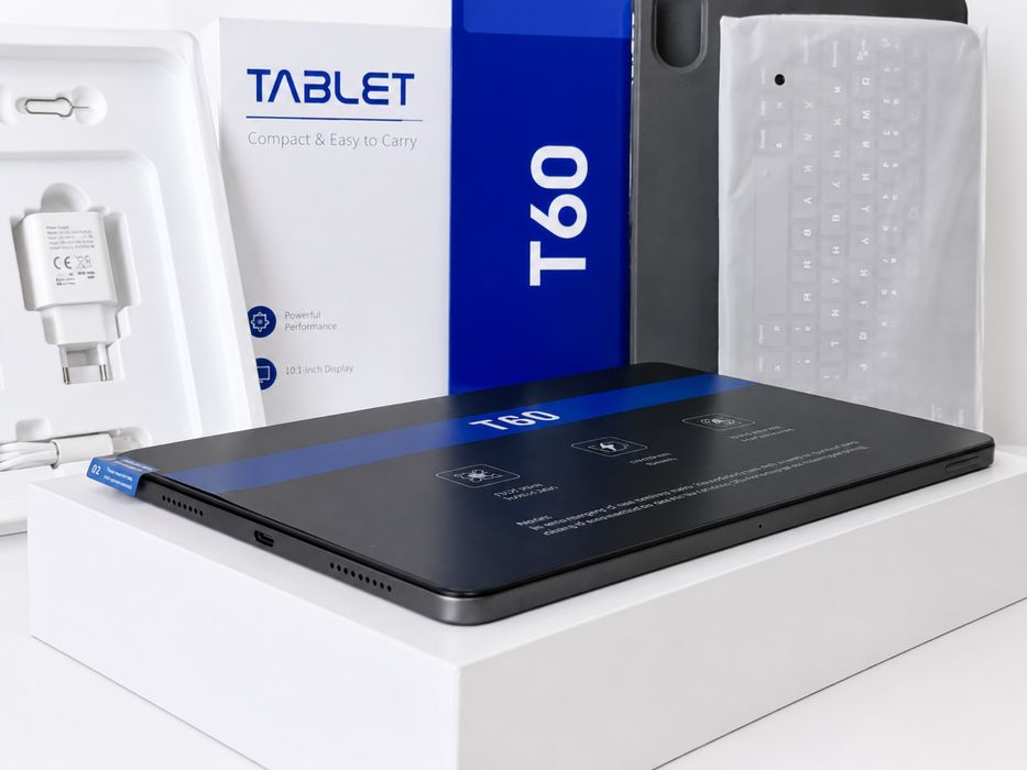 Новий Планшет TABWEE T60 12.2” 12+36 ГБ / 256 ГБ Android 15 (з клавіатурою, мишею, стилусом та чохлом)