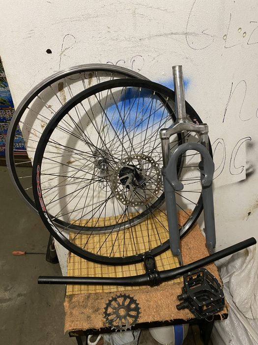Деребан велосипеда shimano merida neco  mtb колеса вилка руль