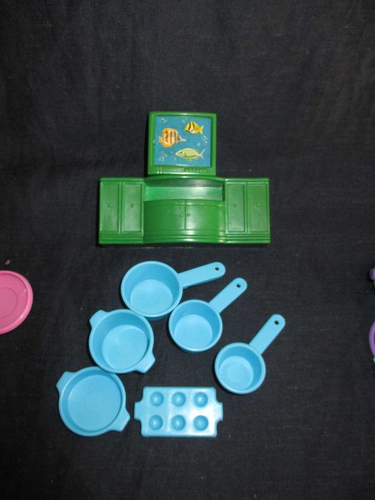 Conjunto de 80 peças acessórios Brincar Brinquedos