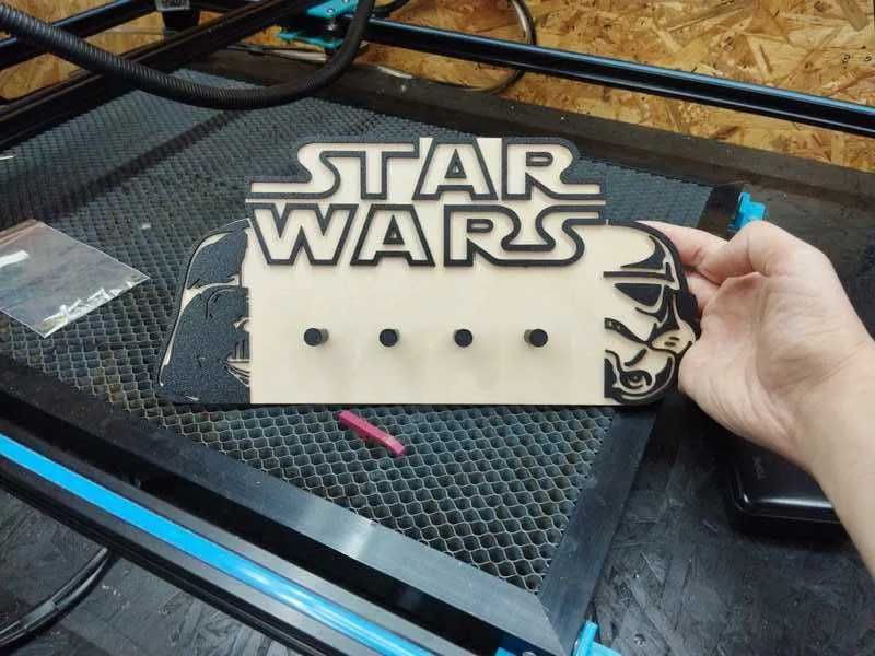 Chaveiro de Parede Star Wars