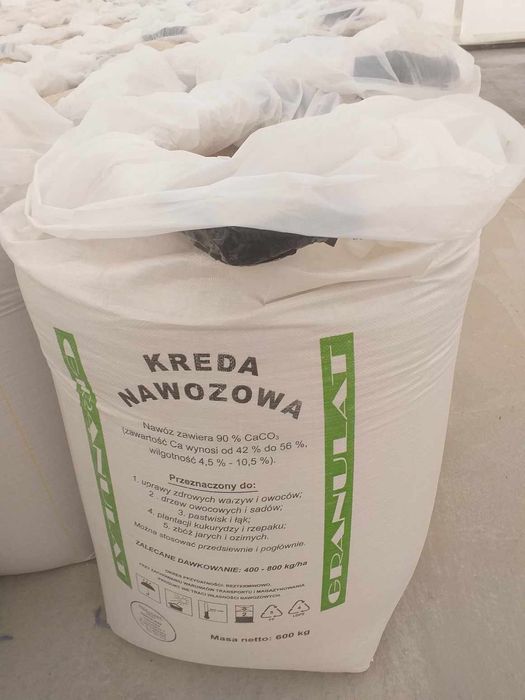 Wapno granulowane kredowe magnezowe kreda