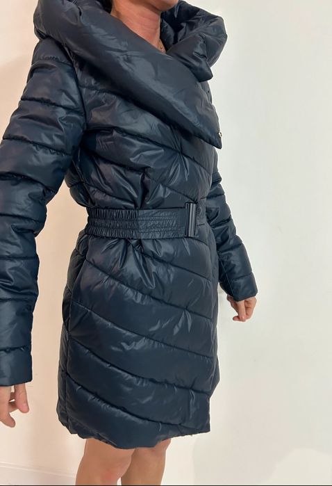 Płaszczyk zimowy z paskiem XS/S