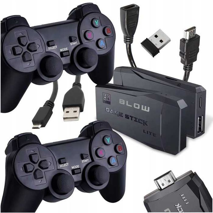 NOWY Gra Telewizyjna Mini Retro Konsola HDMI 2xPad 22073 Gier