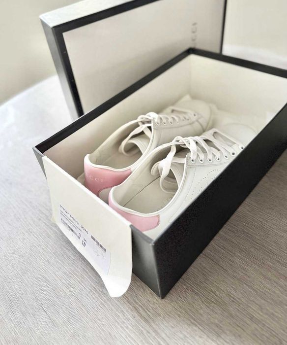Кеди Gucci Ace оригінал, шкіра, розмір 36