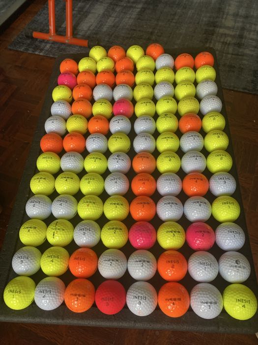 100 Bolas INESIS 500 (+ oferta de 12 Inesis100) em muito bom estado!