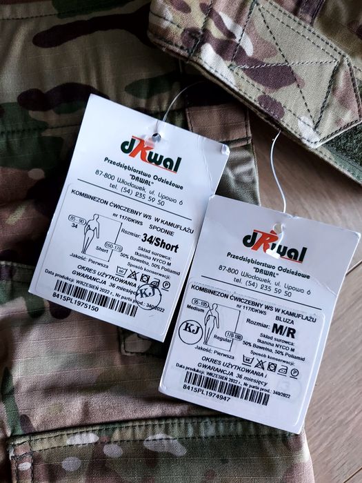 Kombinezon ćwiczebny ws drwal MR/ 34S