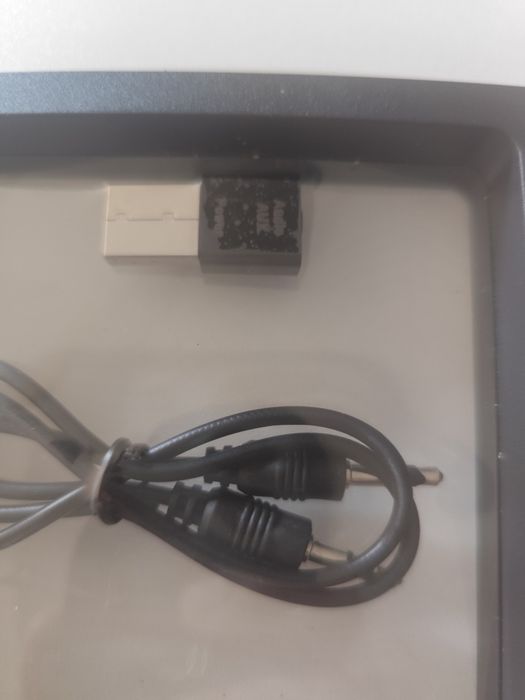 Adapter Bluetooth USB Nero + kabel AUX jack 3,5 mm